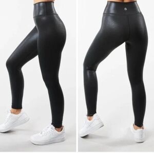 BuffBunny Black Shimmer Rebel Leggings